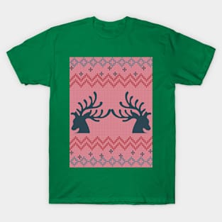 Pink Ugly Christmas Sweater T-Shirt